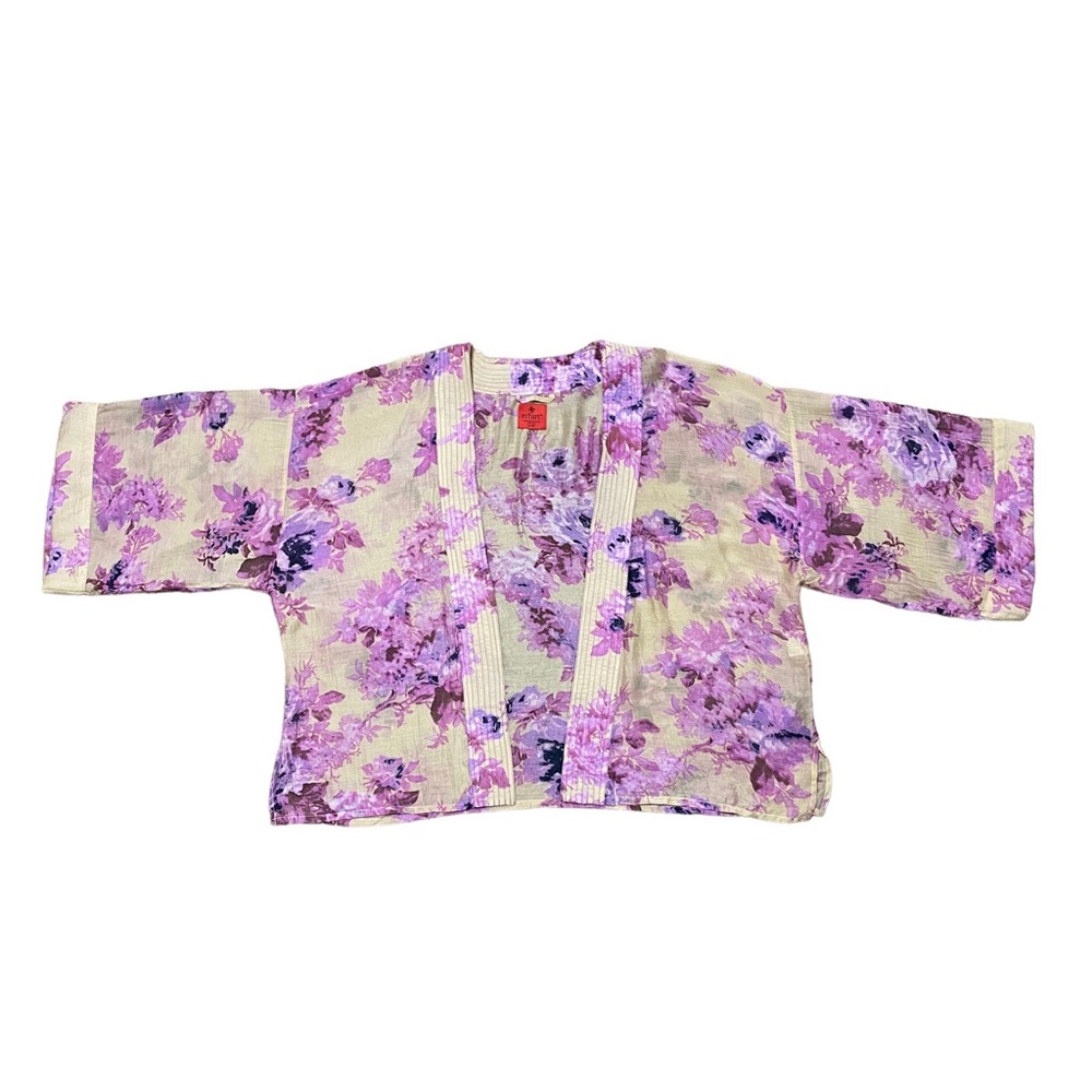 Erfurt Floral Sheer Kimono